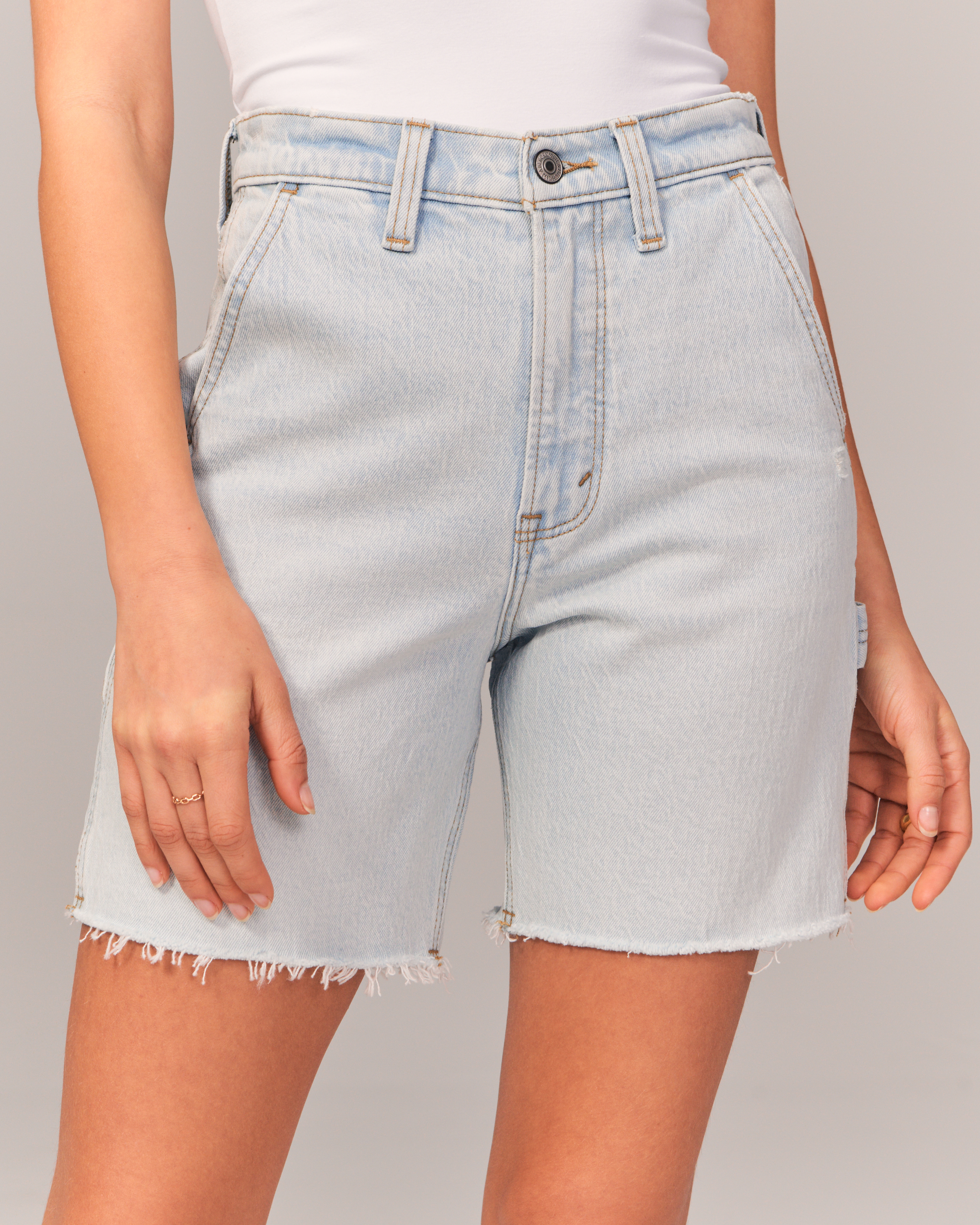 Women's High Rise 7 Inch Dad Shorts | Women's Bottoms