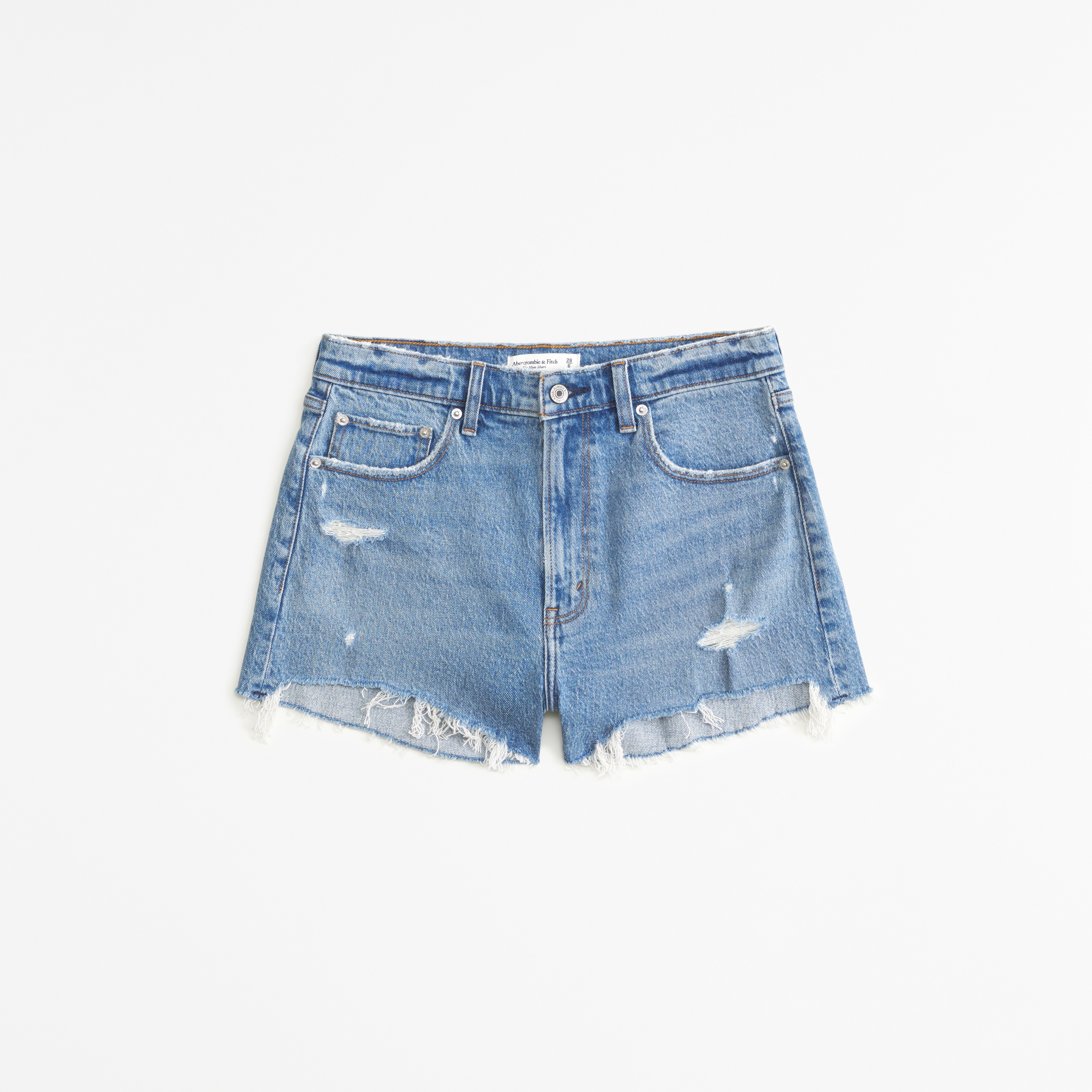 High rise mom shorts hot sale abercrombie