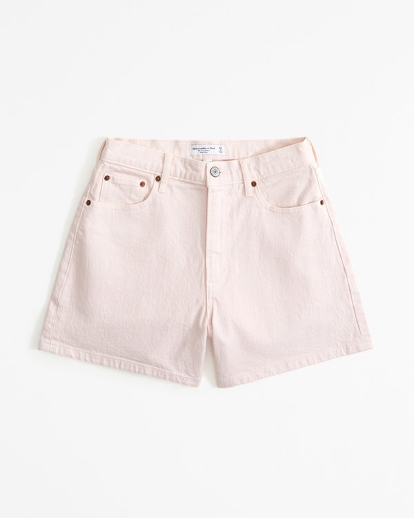 Women's High Rise Dad Shorts | Abercrombie & Fitch