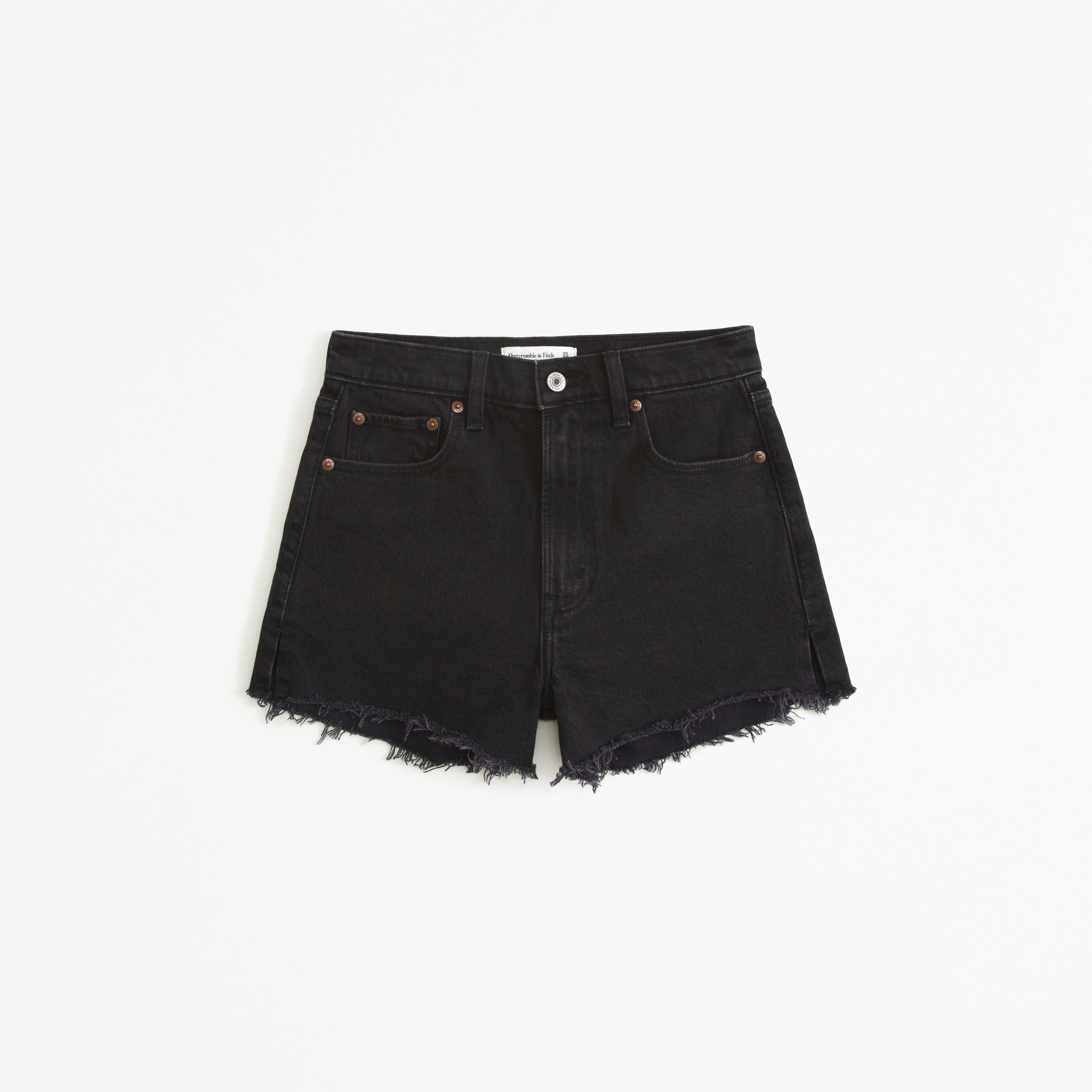 Abercrombie black shorts online