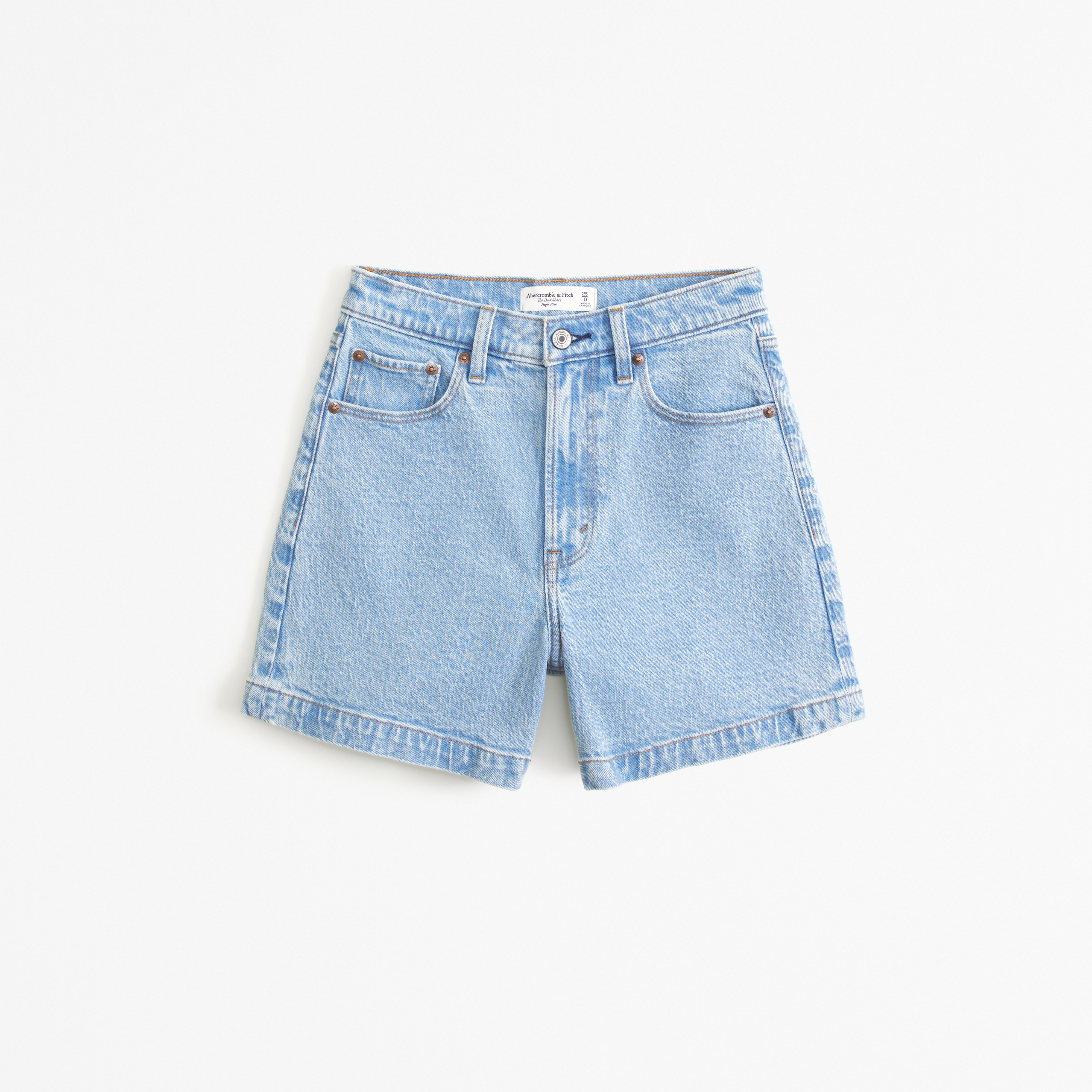 Women's High Rise Dad Short | Women's Clearance | Abercrombie.com