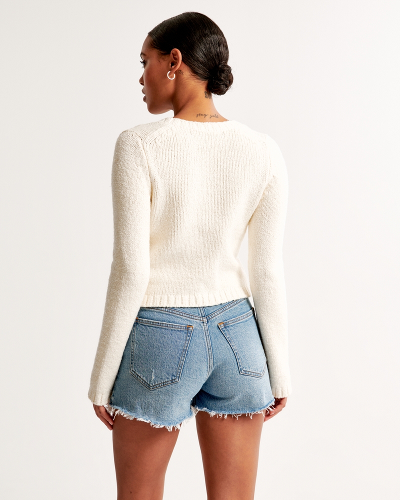 High Rise Mom Short