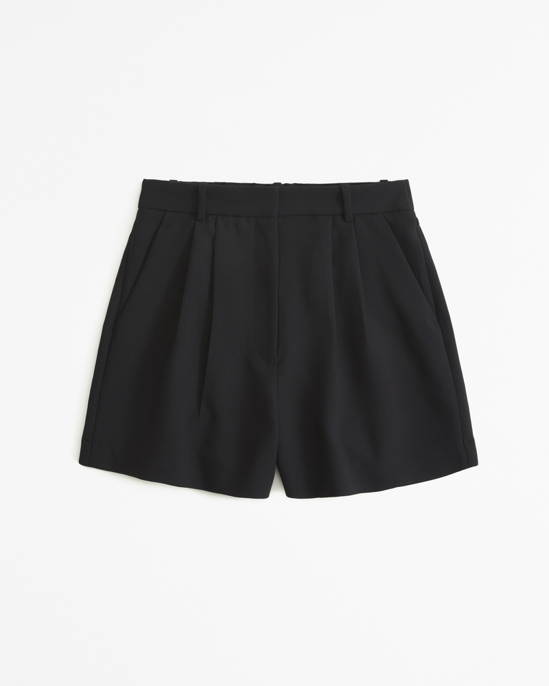 Women's Curve Love A&F Sloane Tailored Short | Women's Bottoms ...