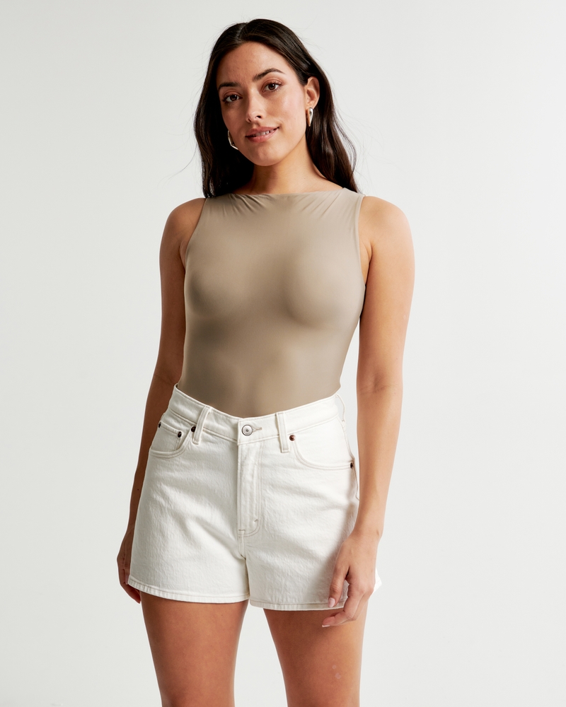 Curve Love High Rise 90s Cutoff Short