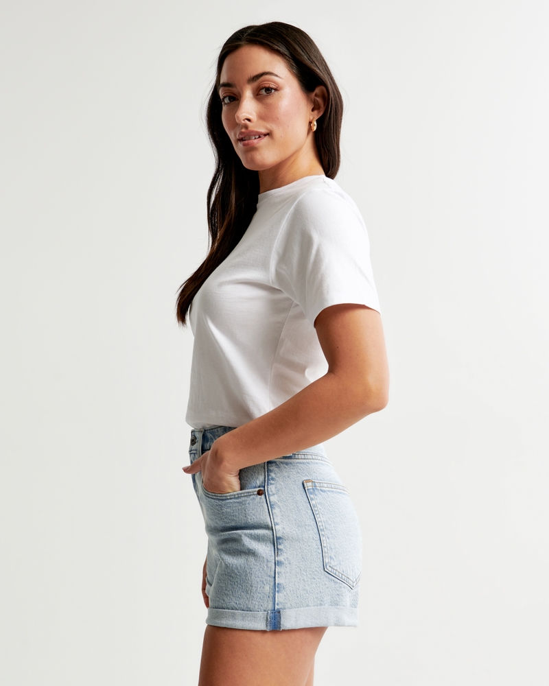 Curve Love High Rise Mom Short