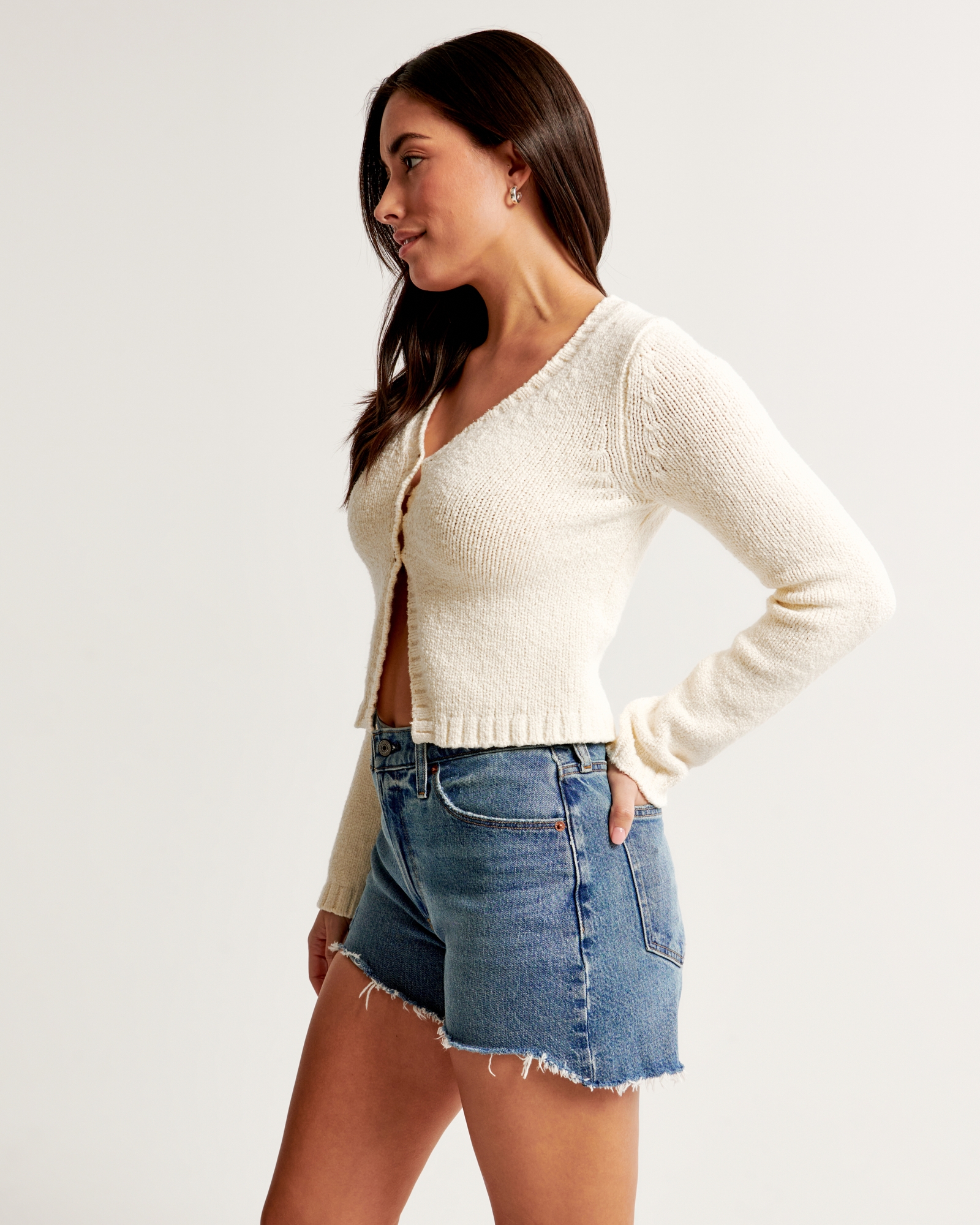 Curve Love High Rise 4" Mom Short