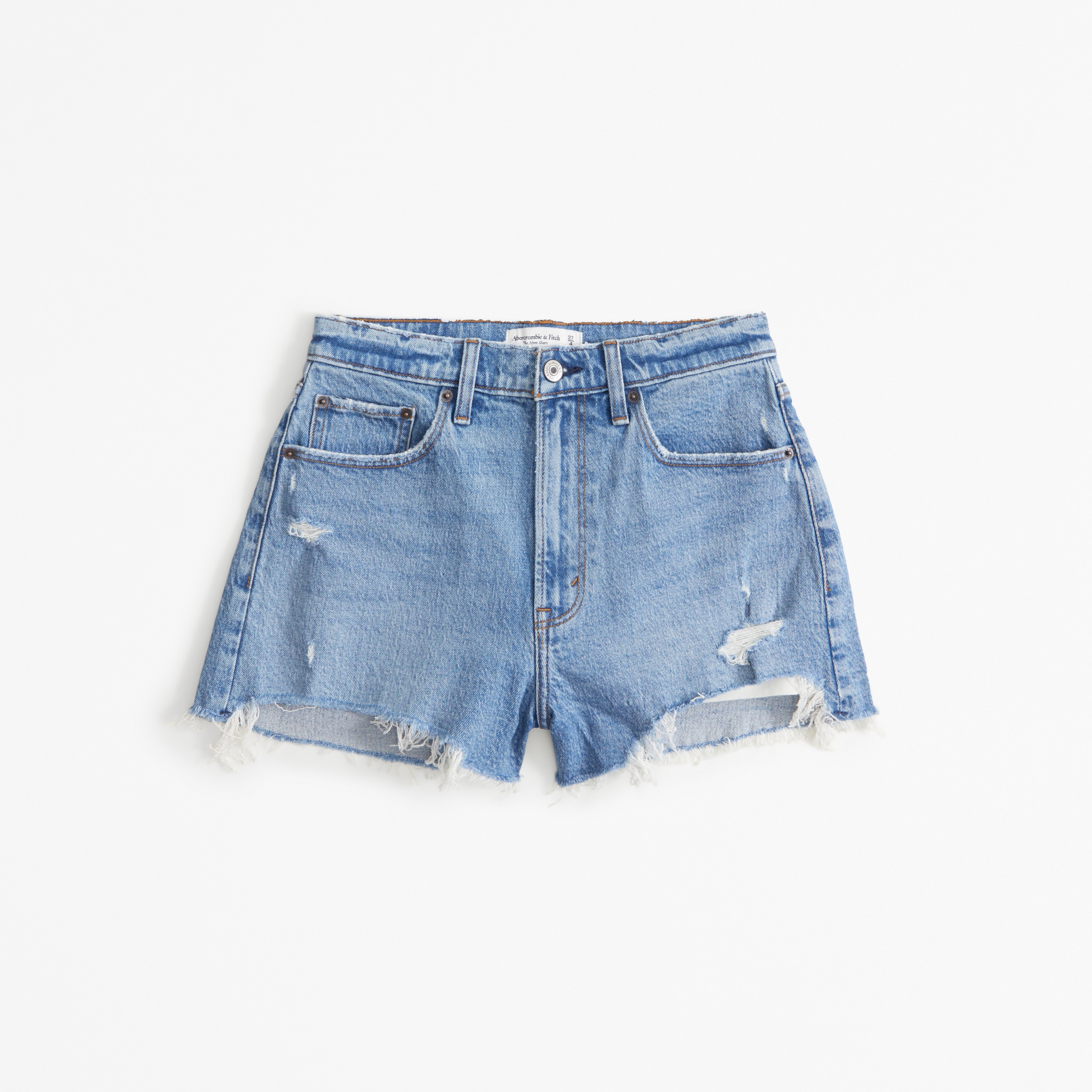 Abercrombie high rise shorts online