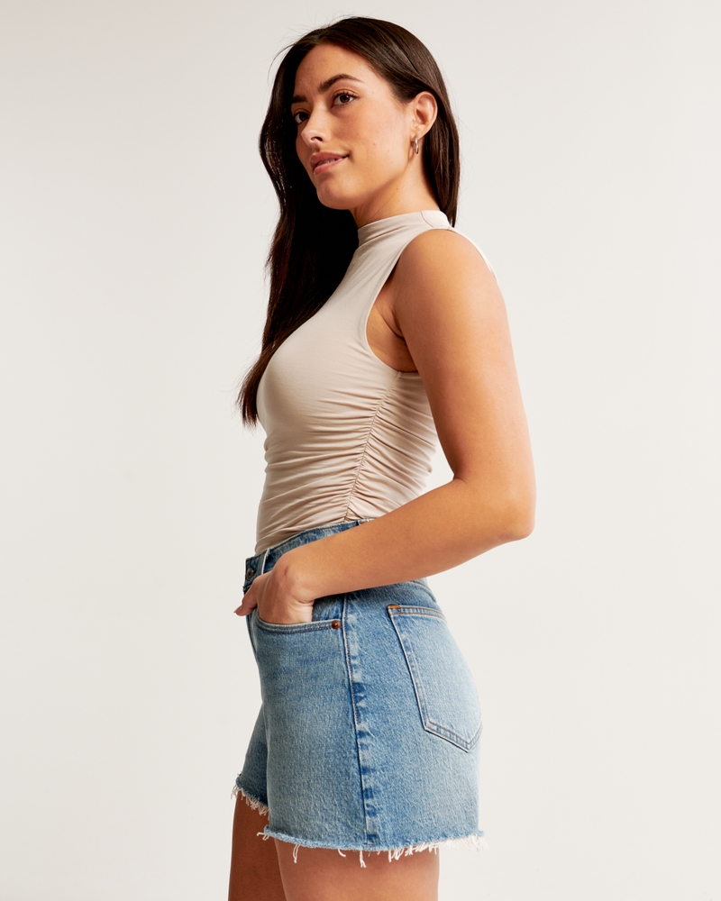 Curve Love High Rise 90s Cutoff Short