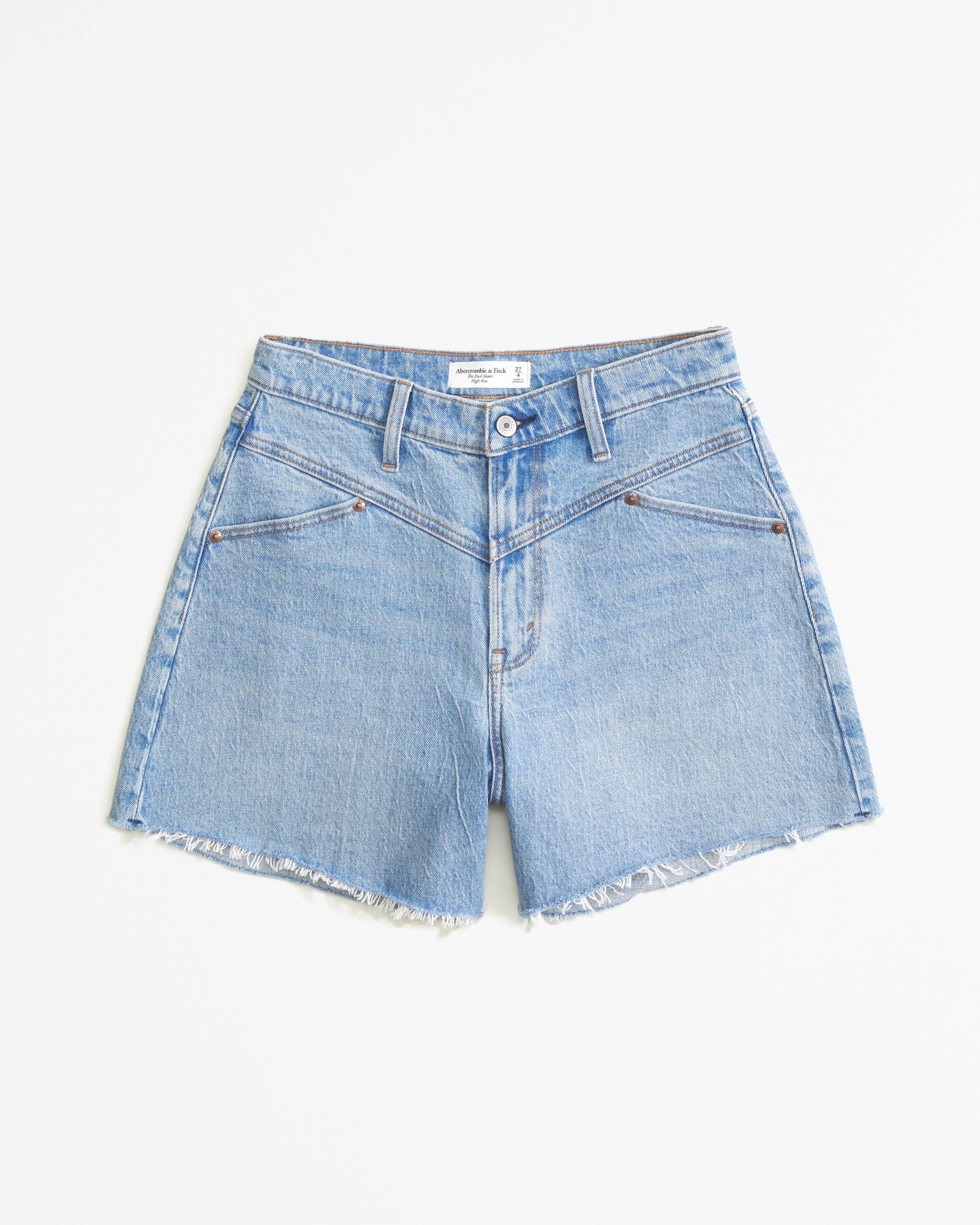 Hollister Curved Hem Dad Shorts 2024, Buy Hollister Online