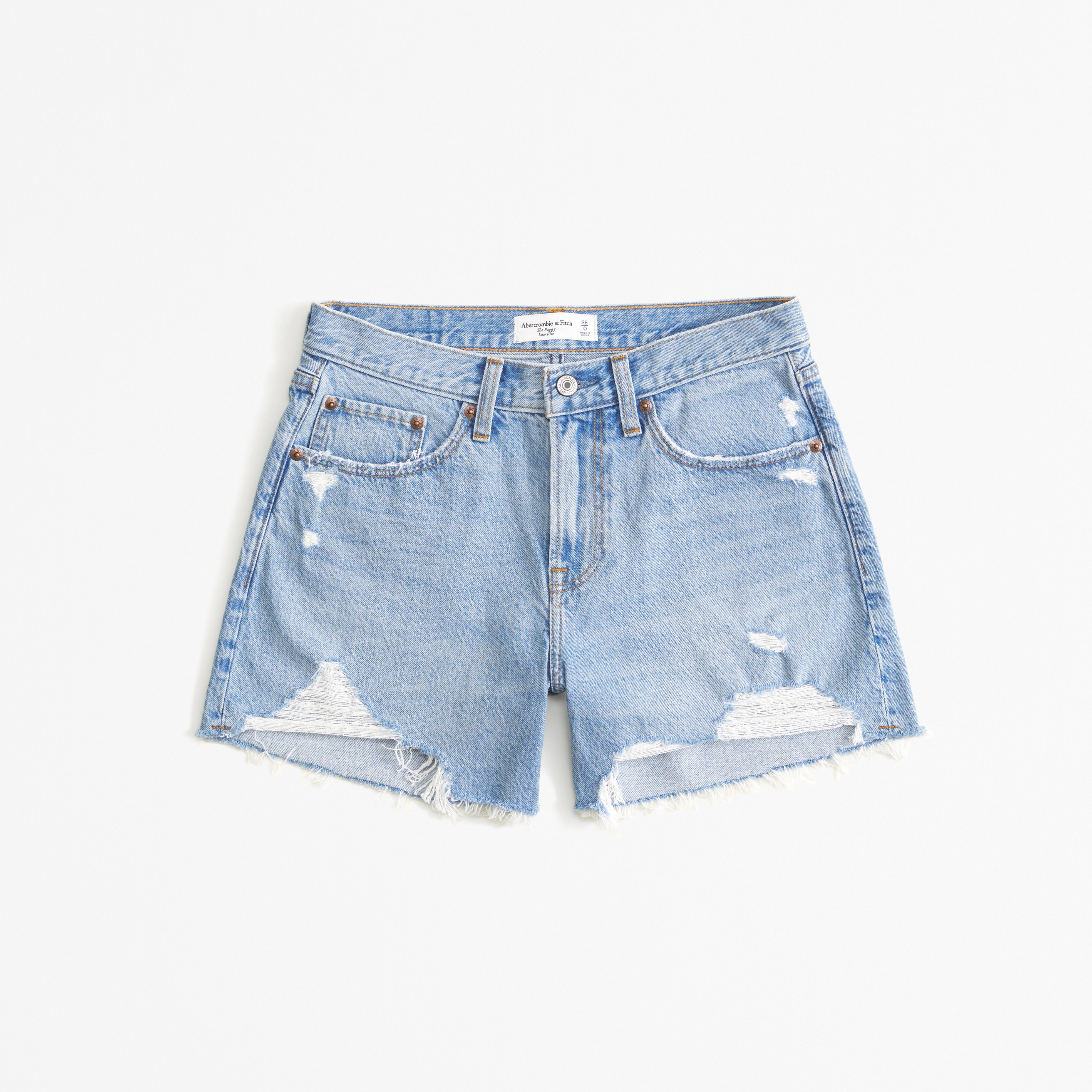 Abercrombie low hotsell rise shorts