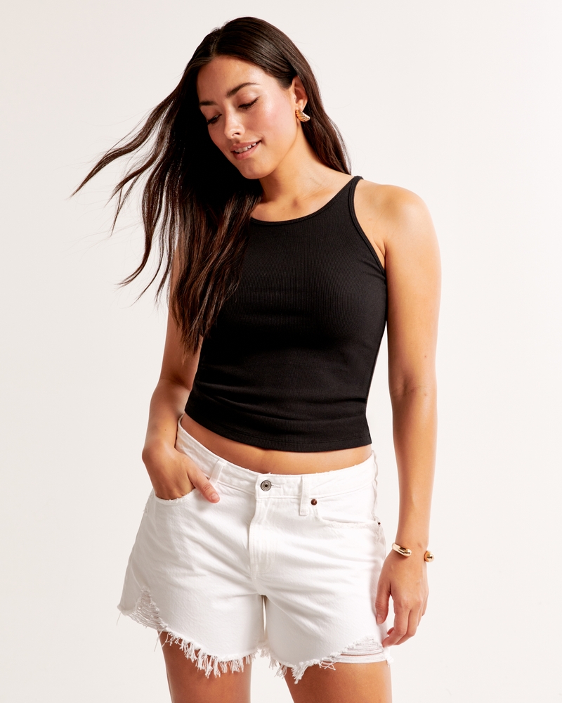 Curve Love Low Rise Baggy Short