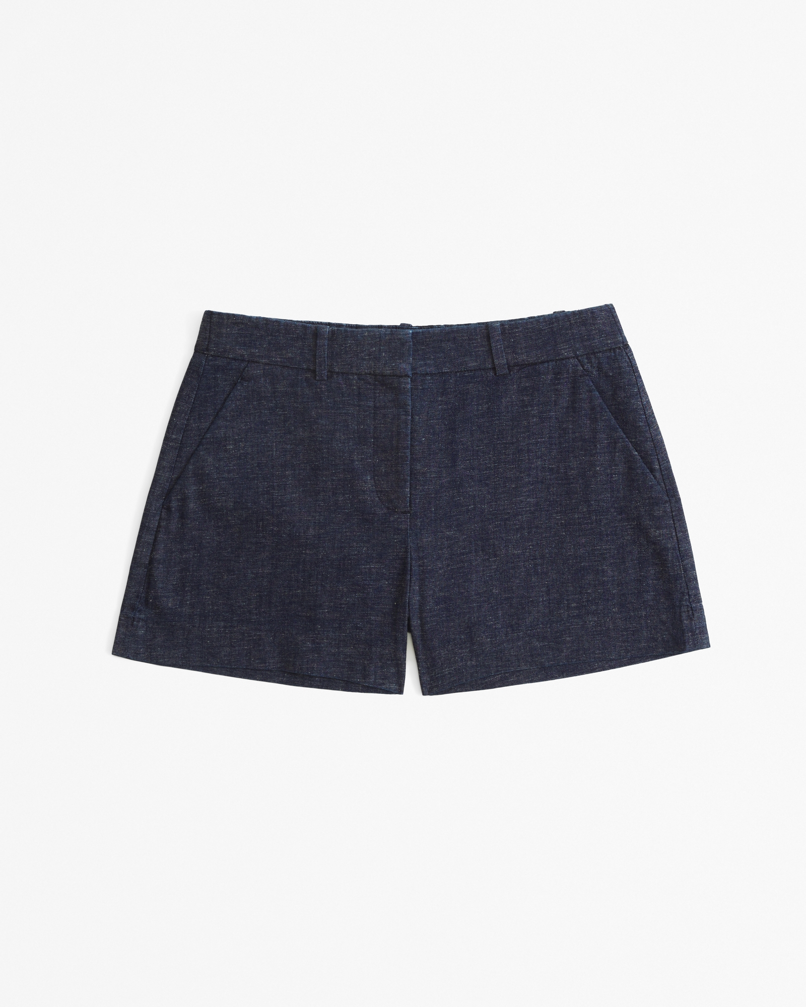 Mid Rise Chambray Short