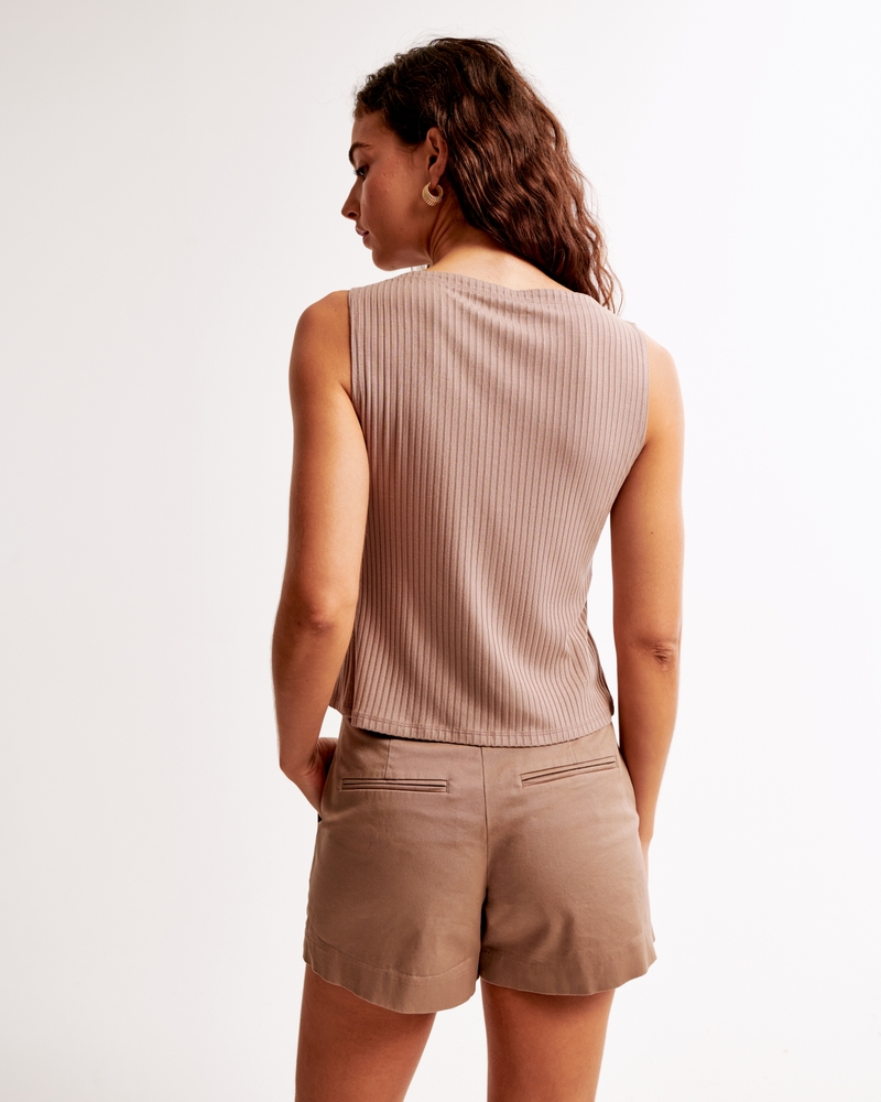 High Rise Tailored Short