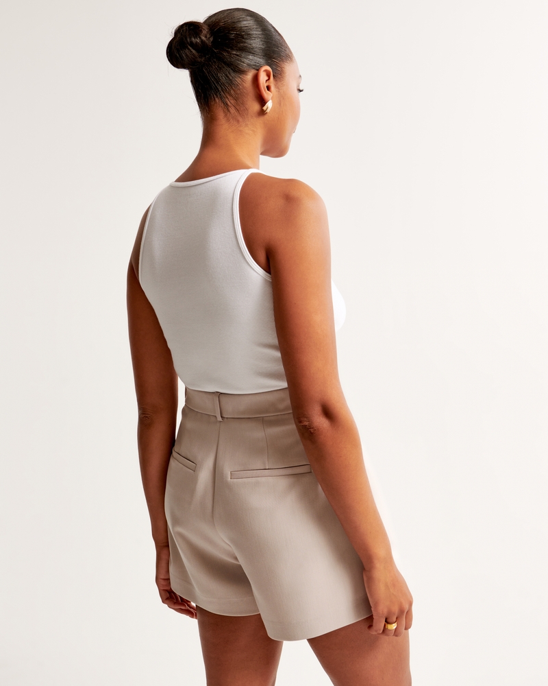 Curve Love A&F Sloane Tailored Short