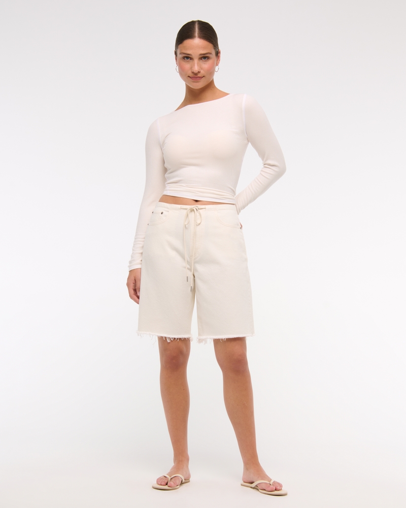 Curve Love Mid Rise Jort