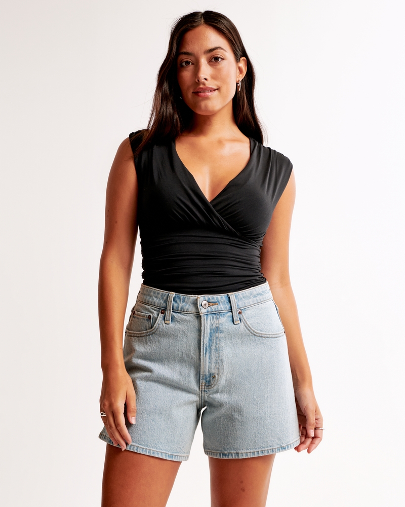 Curve Love High Rise Dad Short