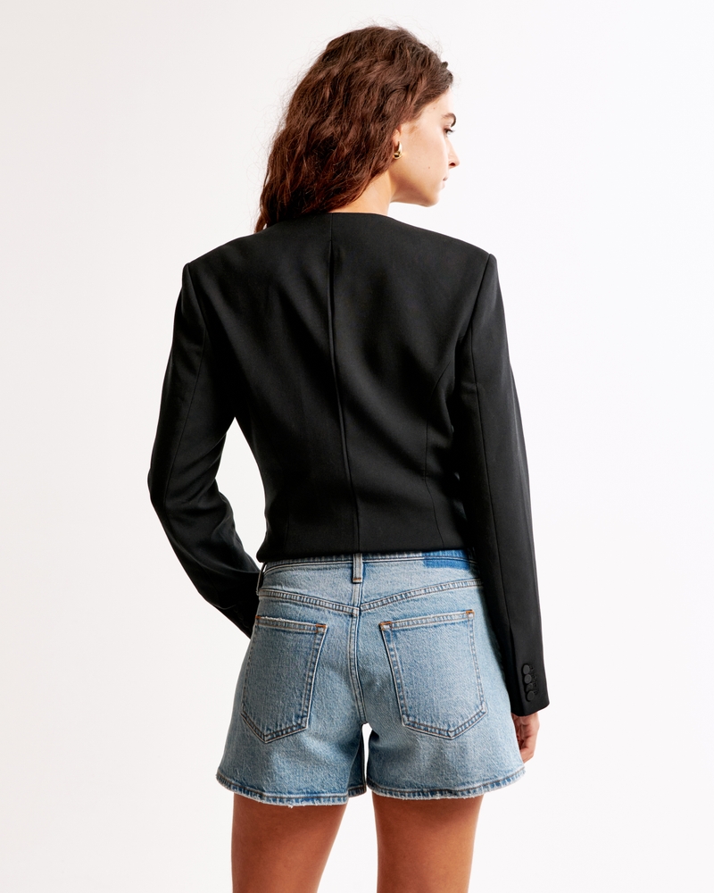 Mid Rise A-Line Short