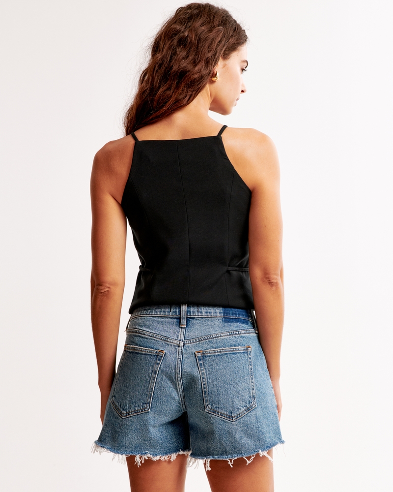 Mid Rise A-Line Short