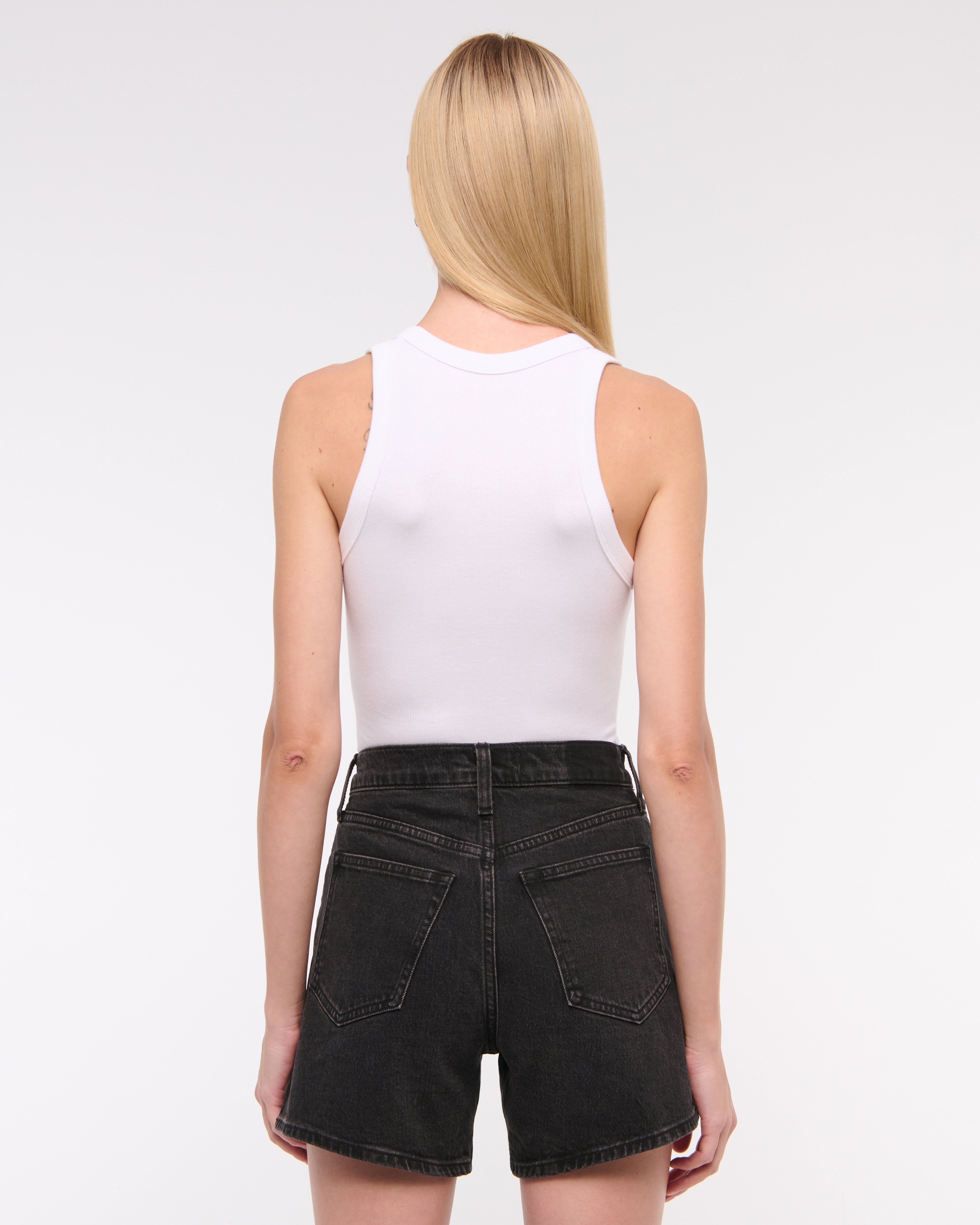CLANE ★ DAD SHORT PANTS Women's High Rise Dad Short | Women's Clearance