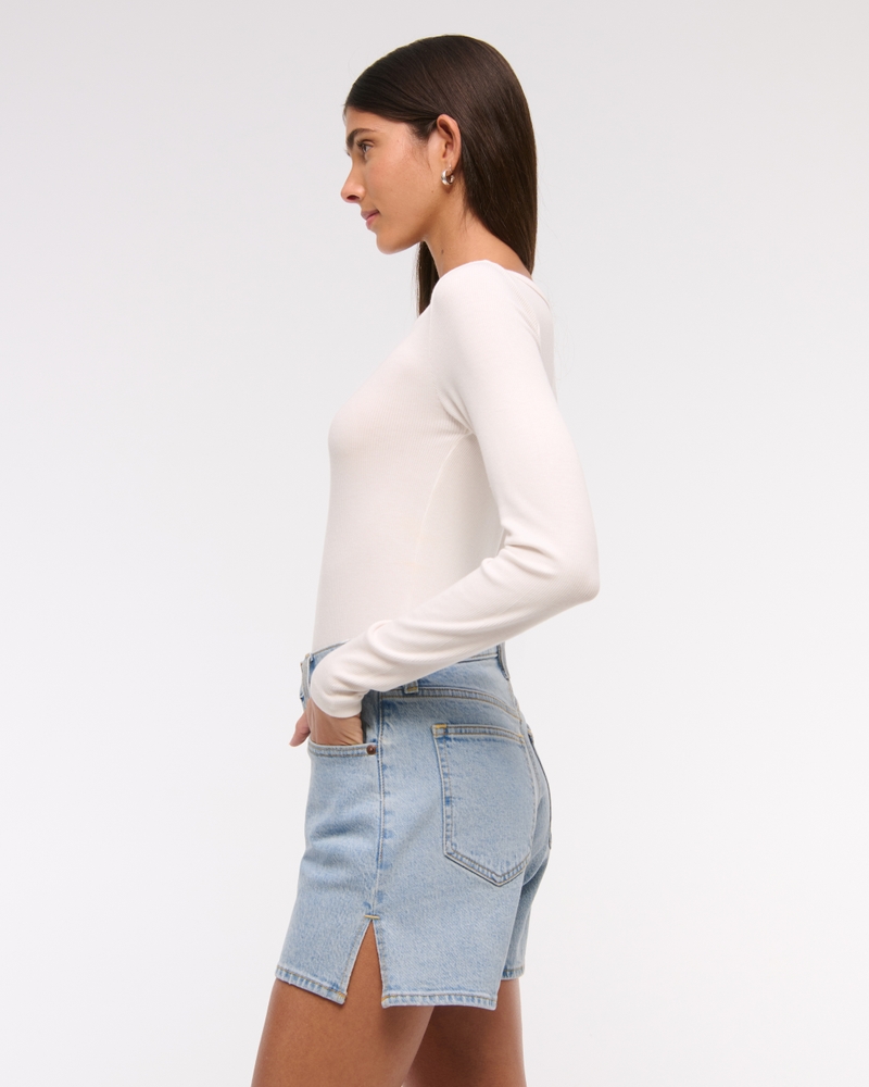 Curve Love High Rise Dad Short