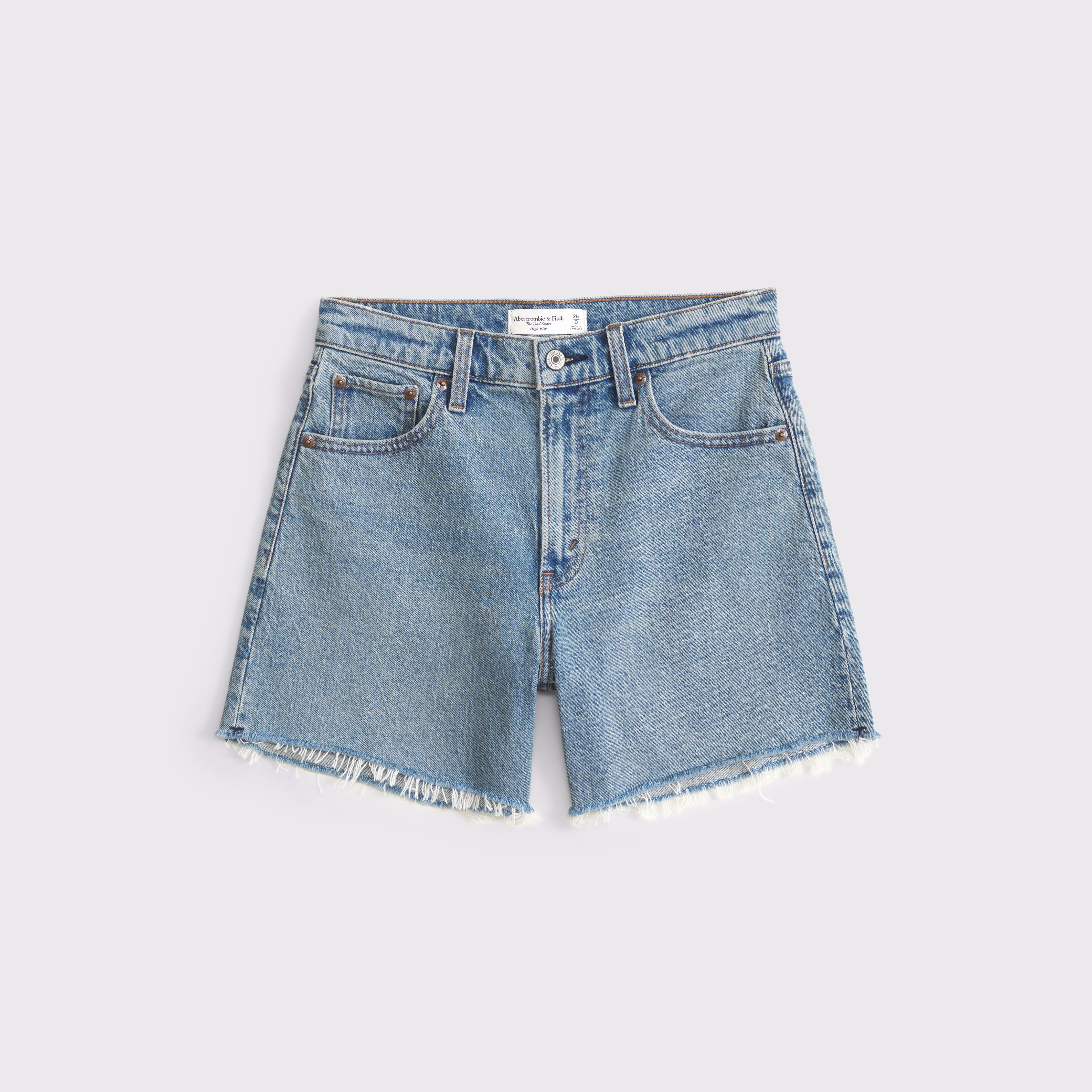 Women's High Rise Dad Short | Women's Bottoms | Abercrombie.com