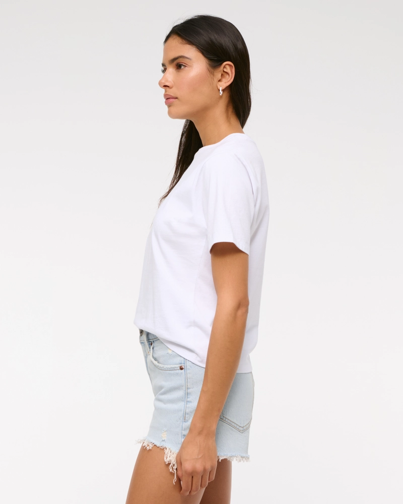High Rise Mom Short