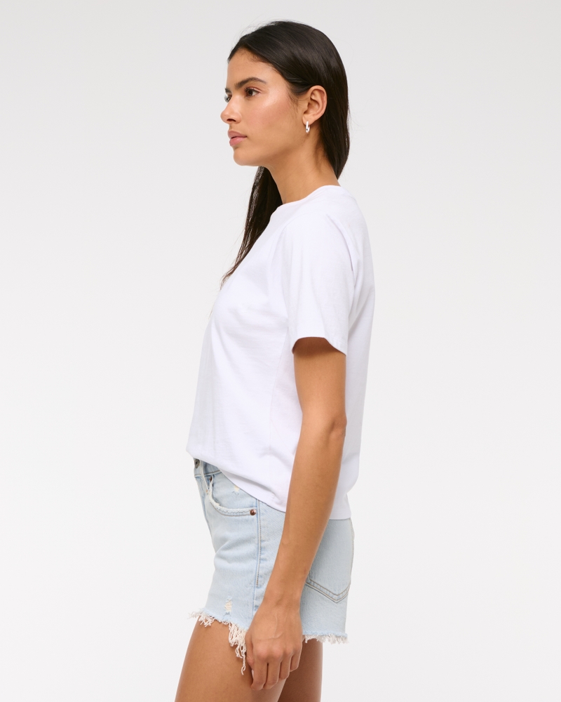 High Rise Mom Short