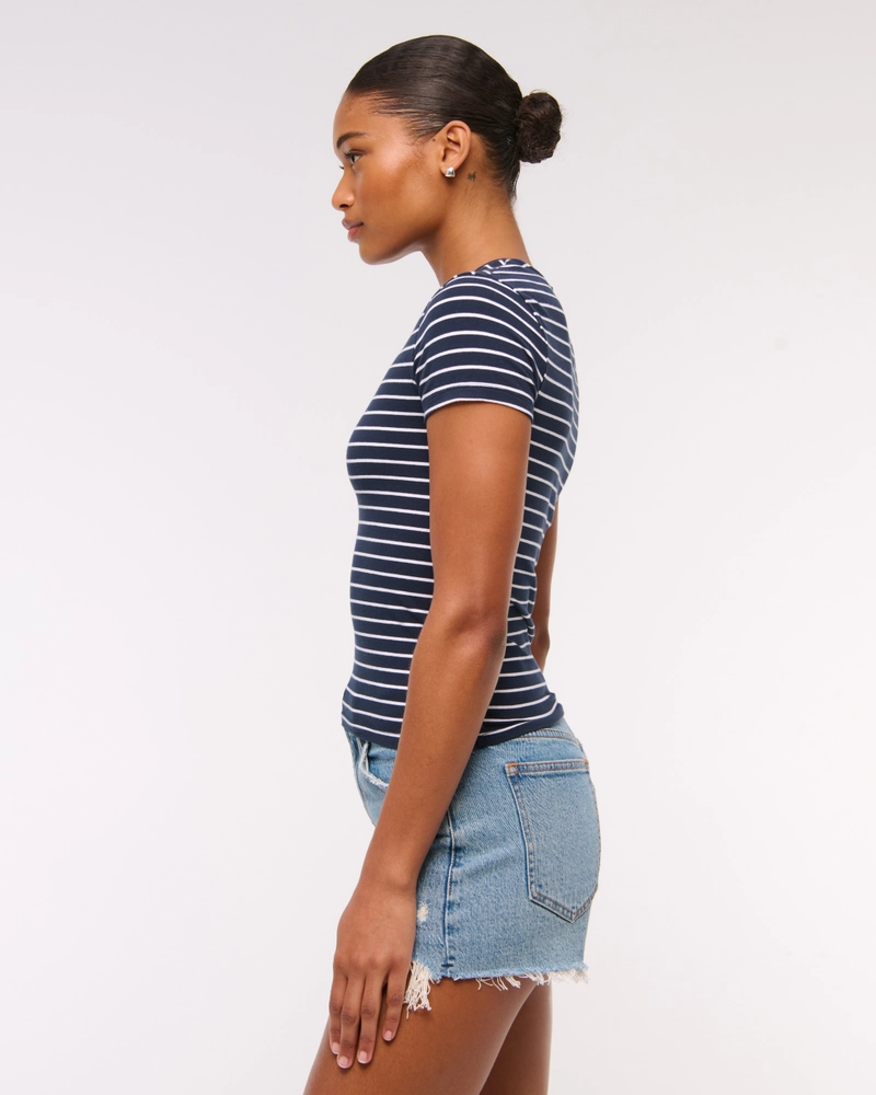 High Rise Mom Short