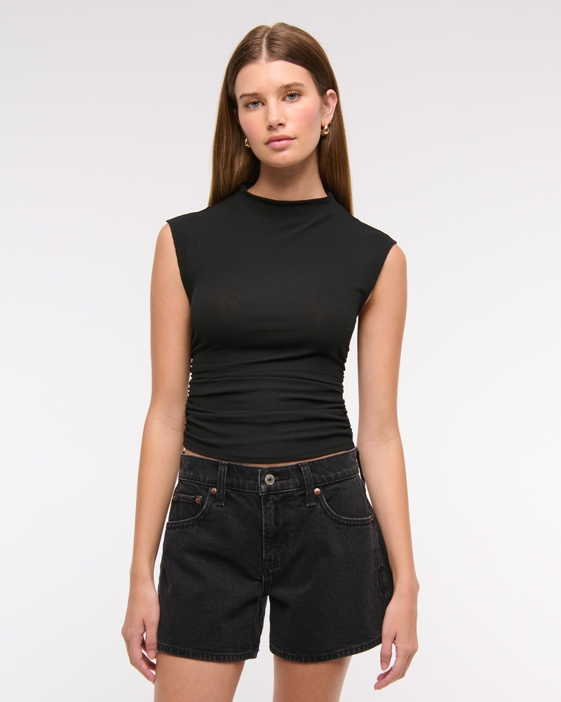Mid Rise A-Line Short