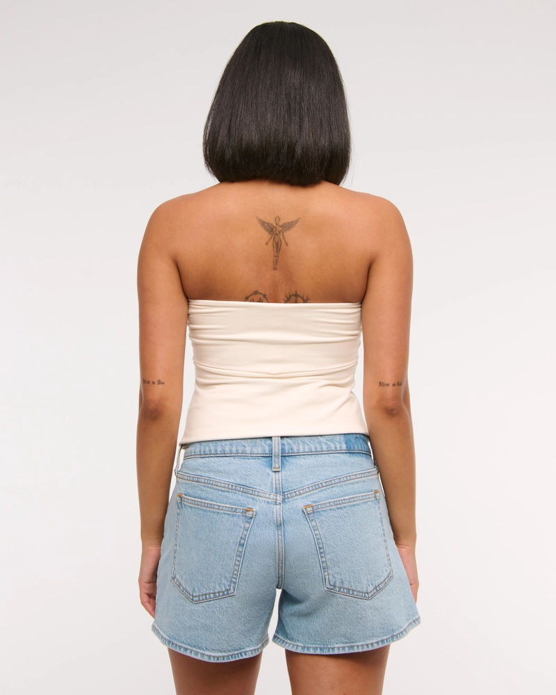 Mid Rise A-Line Short