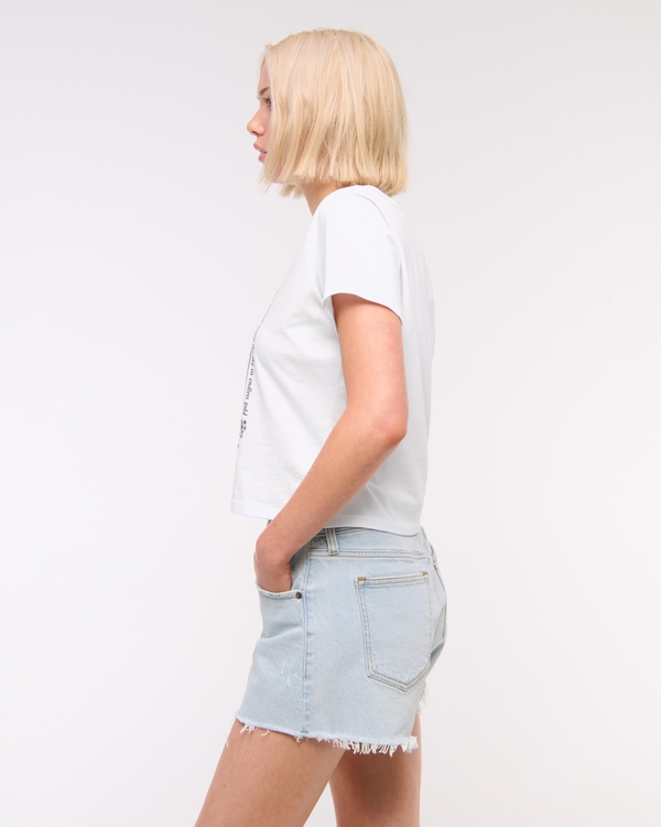 Mid Rise A-Line Short