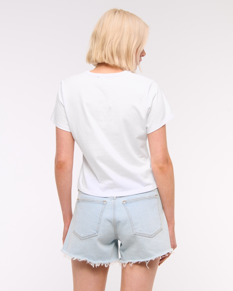 Mid Rise A-Line Short