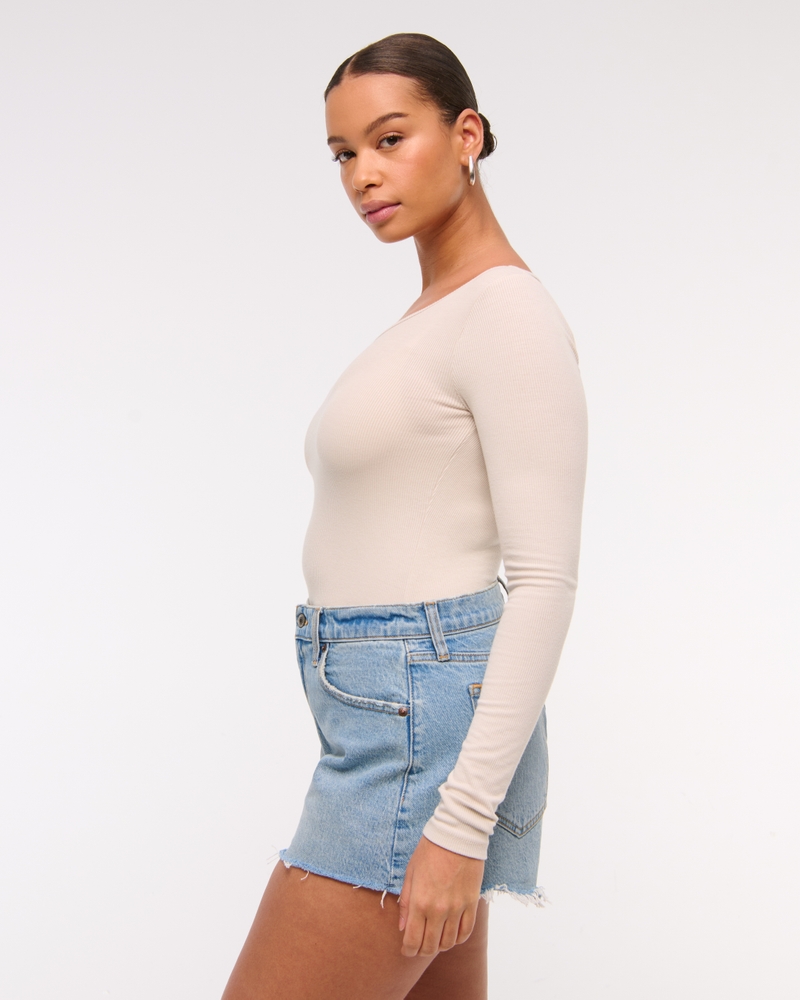 Curve Love High Rise 90s Cutoff Short