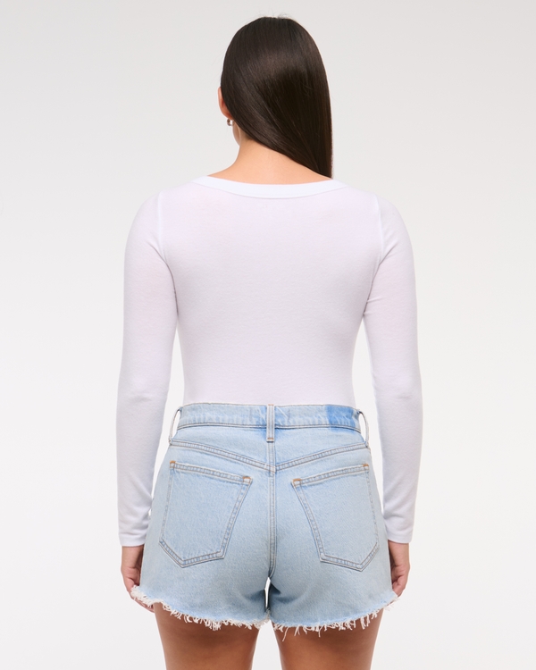 Curve Love High Rise 90s Cutoff Short