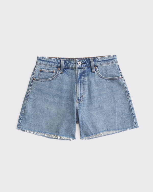 Curve Love High Rise Dad Short, Medium Wash view 1