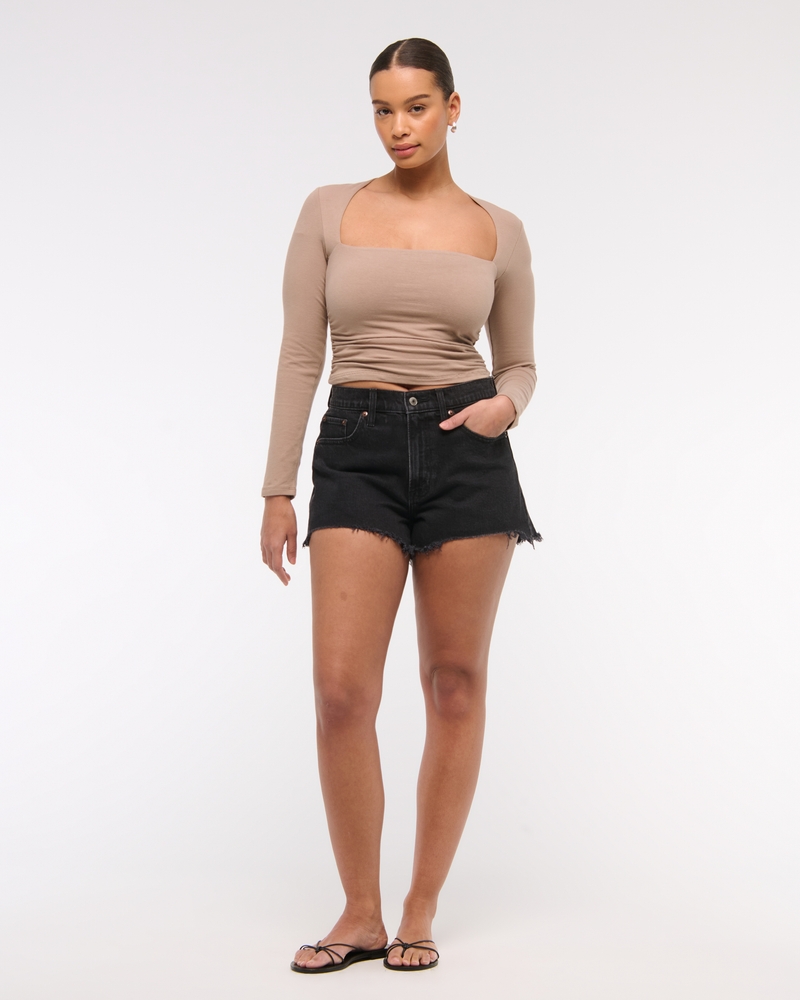 Curve Love High Rise Mom Short