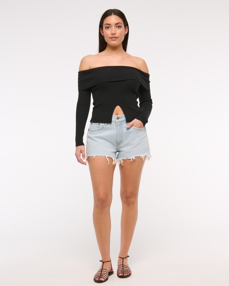 Curve Love High Rise Mom Short