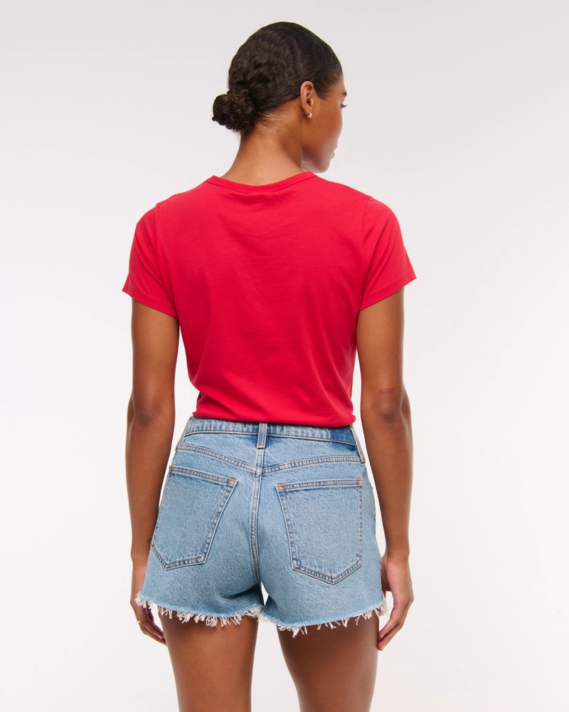 Curve Love High Rise Mom Short