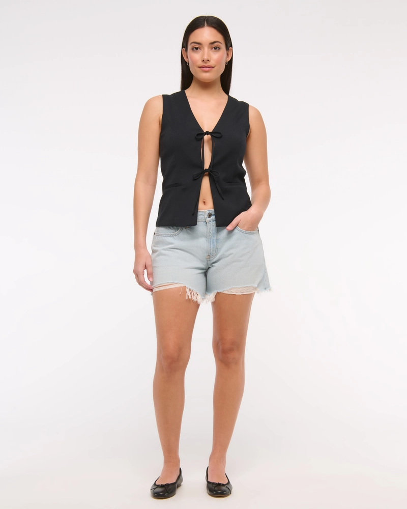 Curve Love Low Rise Baggy Short
