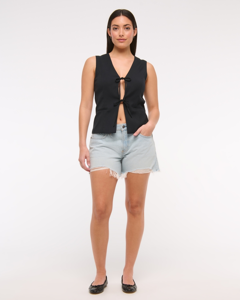 Curve Love Low Rise Baggy Short
