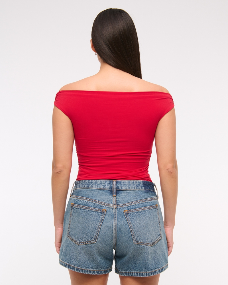Curve Love Low Rise Baggy Short