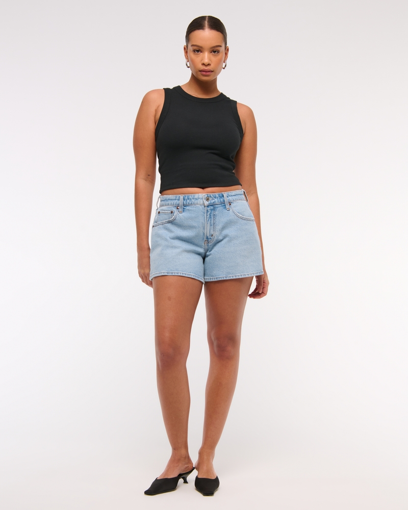 Curve Love Mid Rise A-Line Short