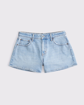 Women's Curve Love Mid Rise A-Line Short | Women's Bottoms | Abercrombie.com