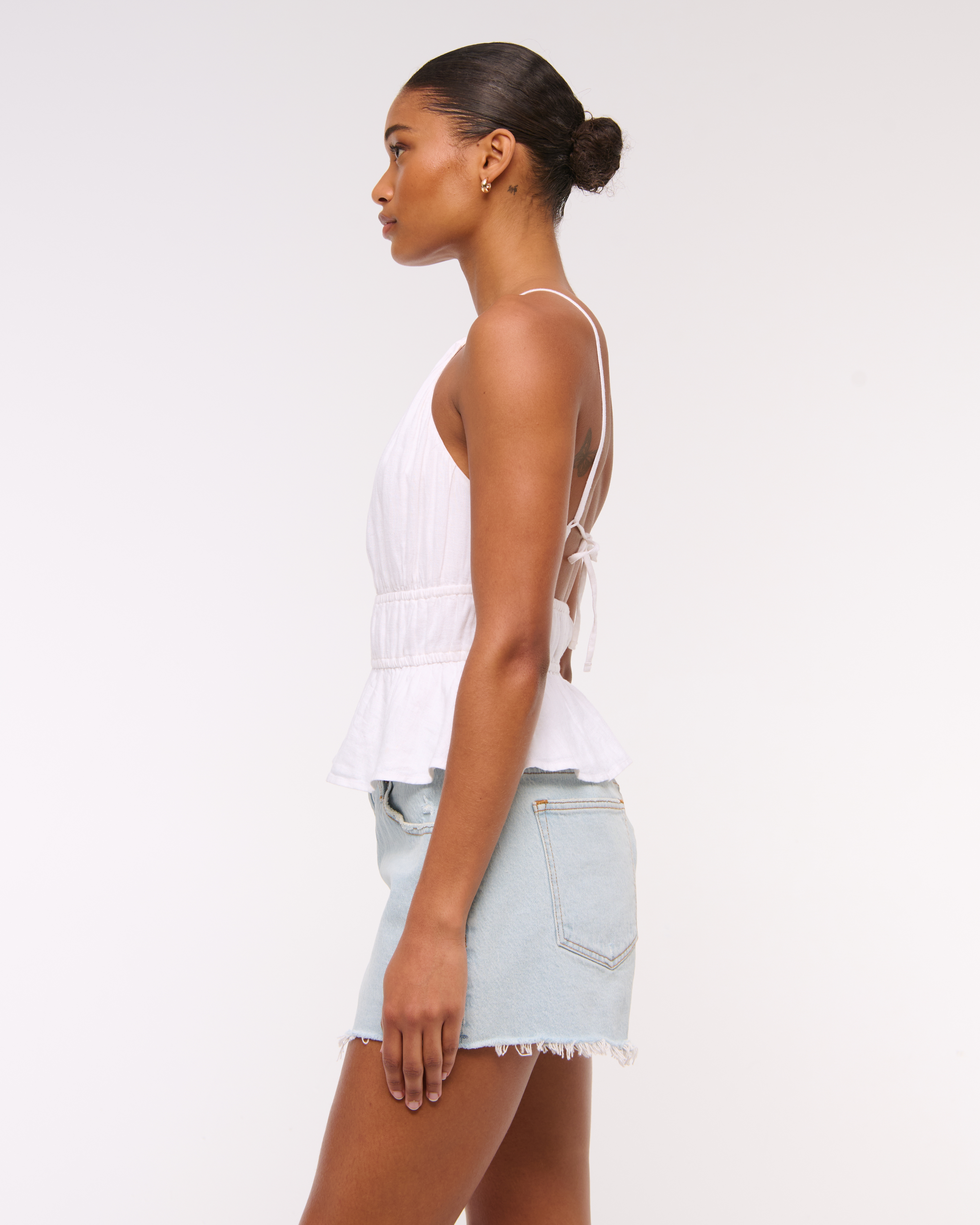 Women's Curve Love Mid Rise A-Line Short | Women's Bottoms