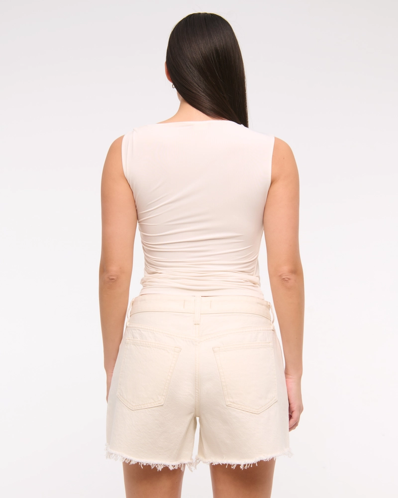 Curve Love Low Rise Baggy Short