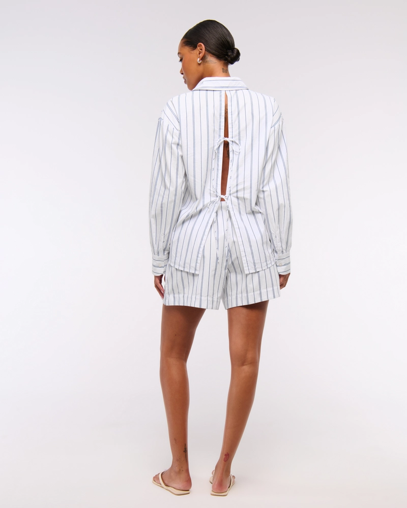 Poplin Pull-On Short