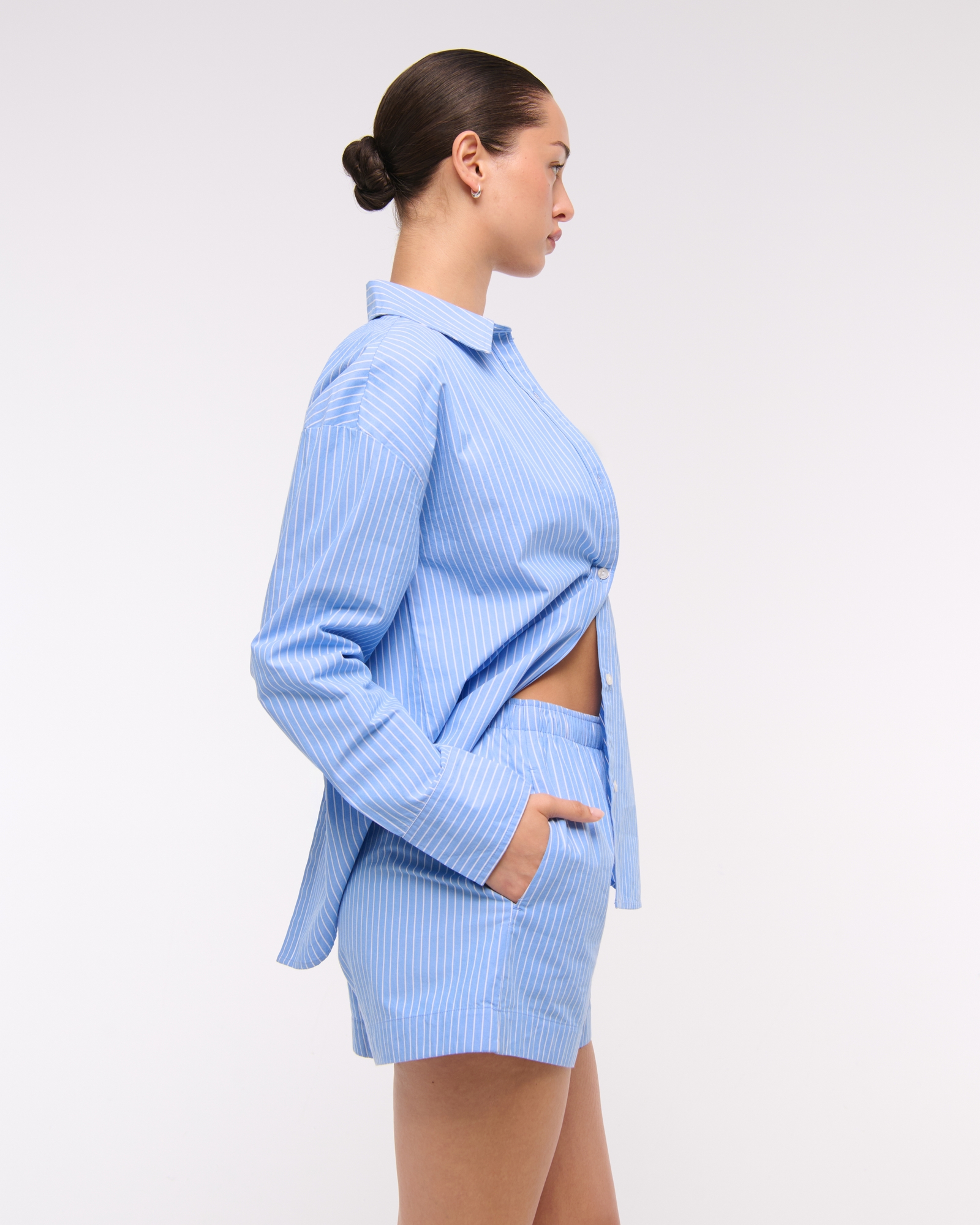 Poplin Pull-On Short