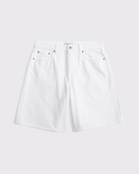 Women's Curve Love Mid Rise Jort | Women's Bottoms | Abercrombie.com