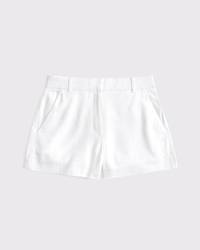 A&F Sloane Tailored Linen-Blend Short