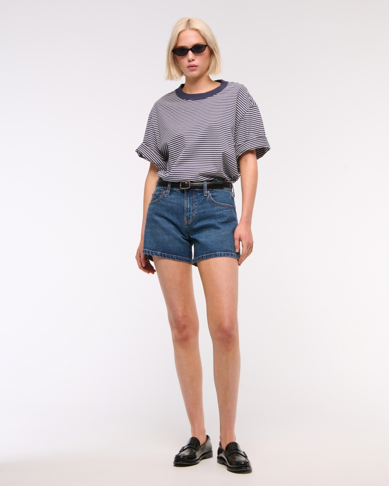 Mid Rise A-Line Short